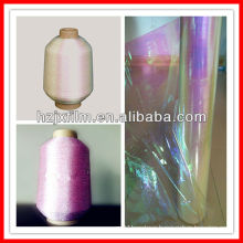 16 microns rainbow iridescent film for textile yarn